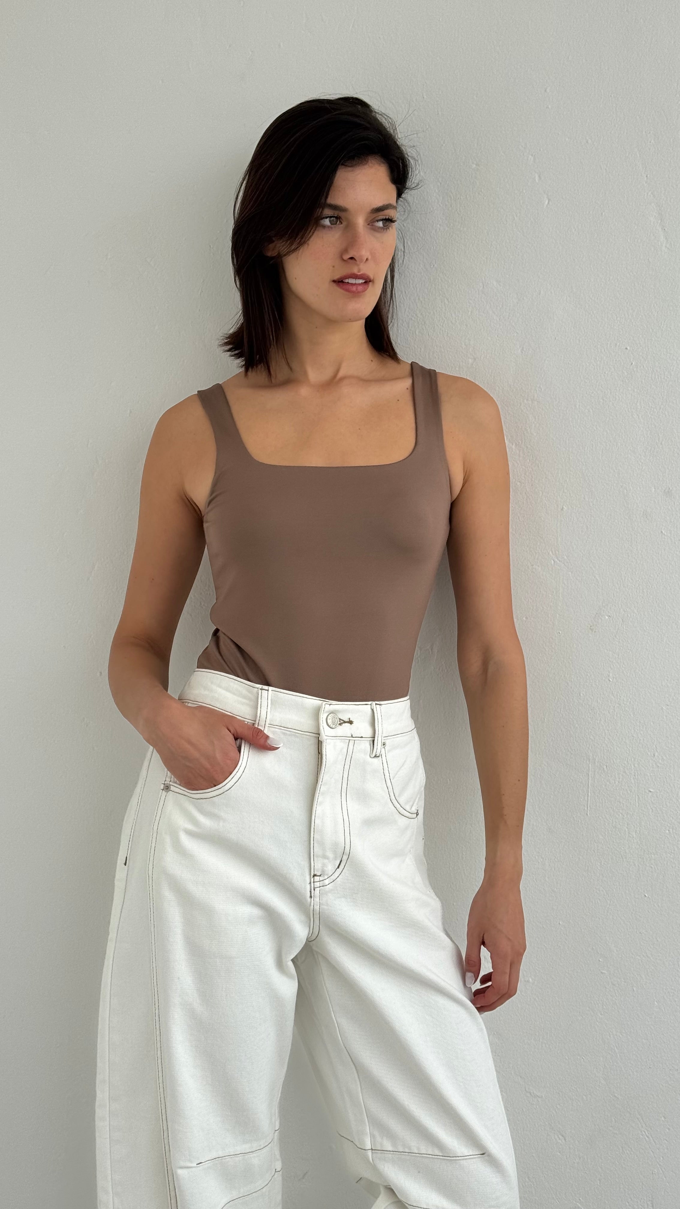 Bodysuit mocha