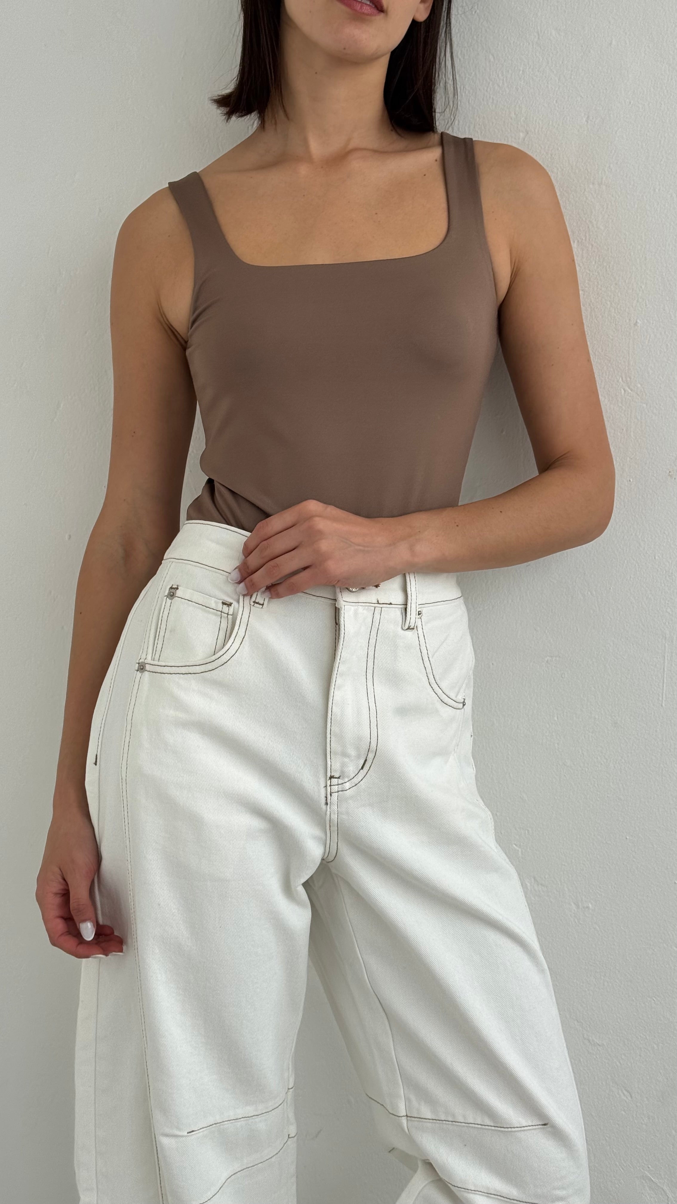 Bodysuit mocha
