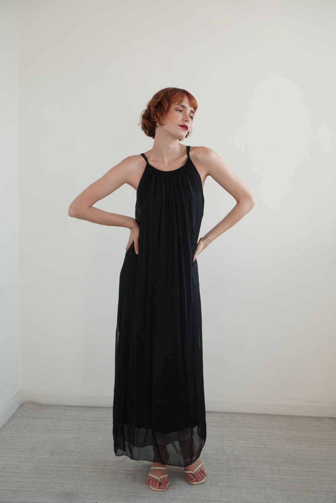 Maxi Dress Seda Black
