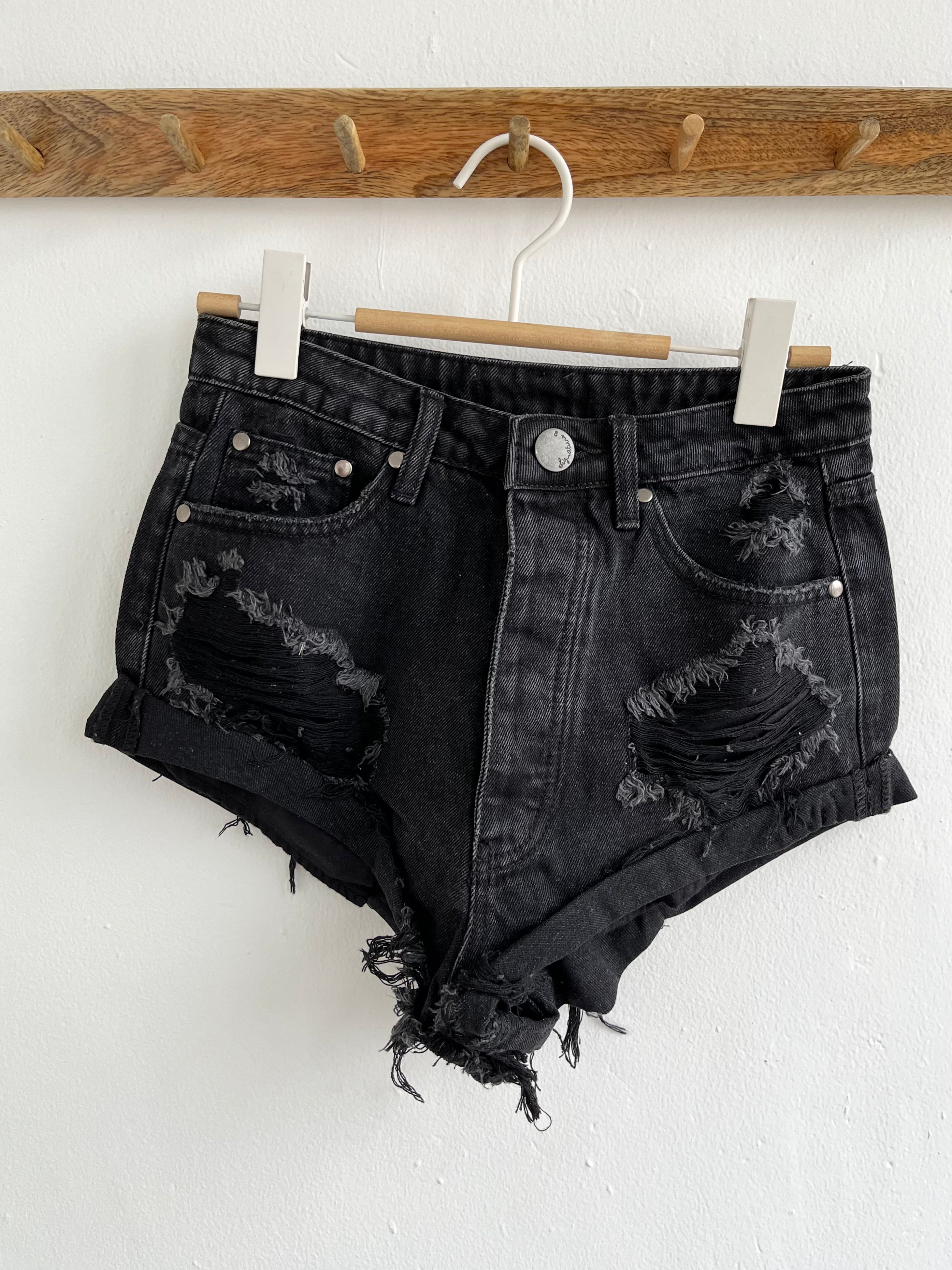 Short Denim Black